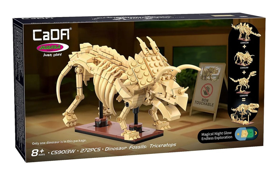 Jamara Cada Dinosaurier Fossil Triceratops Bricks 8+