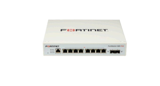 Switch Gestionable Fortinet Fortiswitch 108f-Fpoe 10p 8xge Poe+ 2xsfp L2+