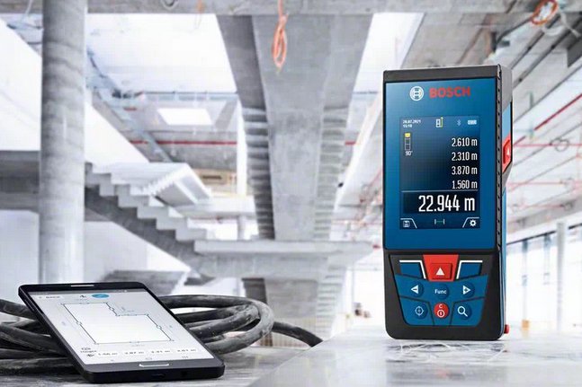 Bosch Telémetro Láser Glm 100-25 C Profesional 0601072y00
