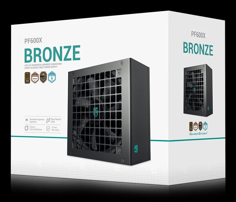 EAN 6933412743941 - DeepCool PF600X unidad de fuente de alimentación 600 W 20+4 pin ATX ATX Negro imagen 8