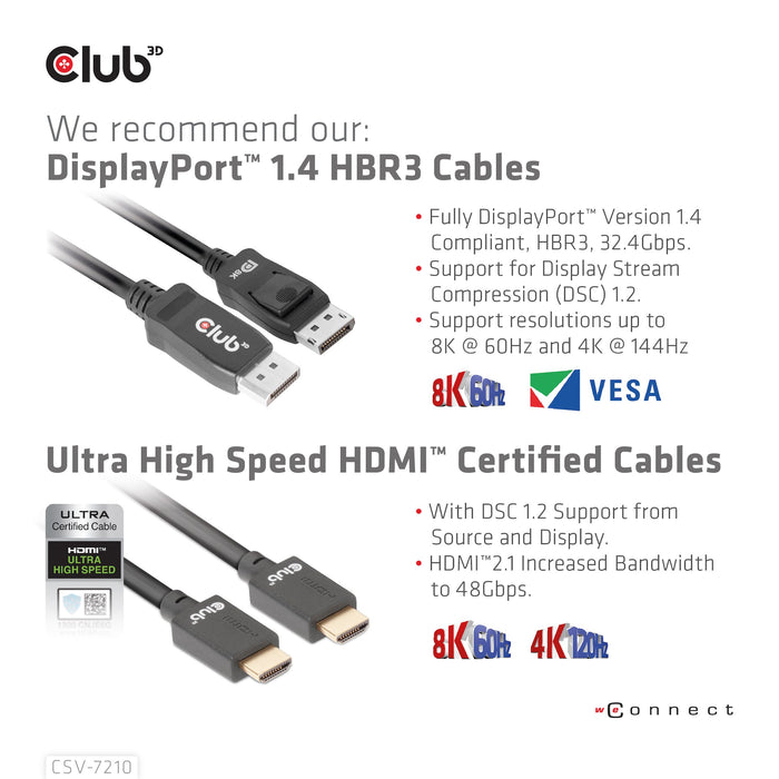 EAN 8719214472238 - CLUB3D CSV-7210 interruptor KVM Negro imagen 14
