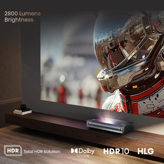 EAN 6942351411149 - Hisense PX3 proyector de TV Proyector de alcance ultracorto 2800 lúmenes ANSI UHD 4K (3840x2160) Negro, G imagen 12