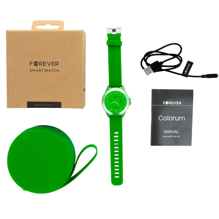 EAN 5900495072290 - Forever CW-300 3,05 cm (1.2") IPS Digital 240 x 240 Pixeles Pantalla táctil Verde imagen 7