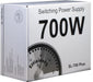 EAN 4260133129115 - Inter-Tech SL-700 Plus unidad de fuente de alimentación 700 W 20+4 pin ATX ATX Plata imagen 6