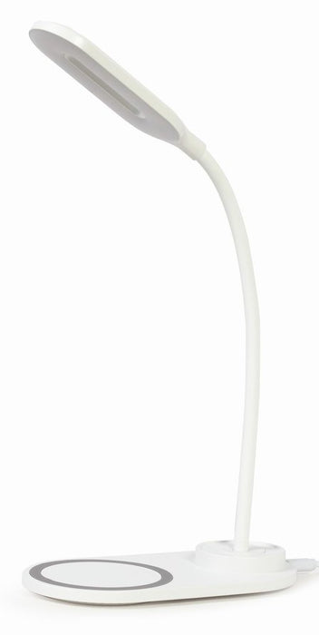 EAN 8716309125994 - Gembird TA-WPC10-LED-01-W cargador de dispositivo móvil Smartphone Blanco CC Cargador inalámbrico Interio imagen 1