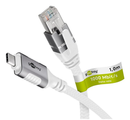 EAN 4040849741777 - Goobay 74177 cable de red Blanco 3 m Cat6 F/UTP (FTP) imagen 1
