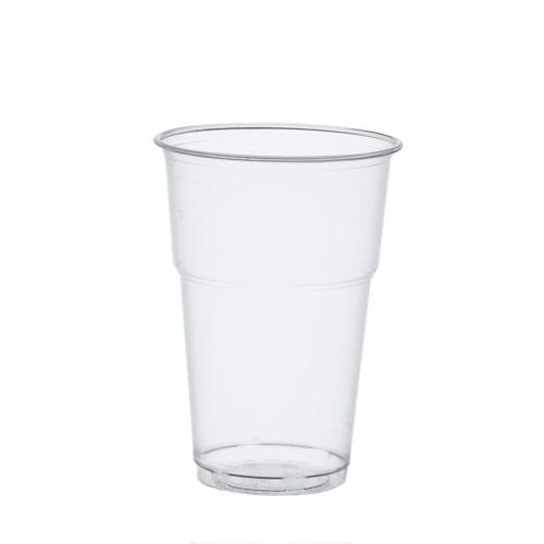 Papstar Pure Einweg-Trinkbecher 9.5 Cm 0,4 L Transparente Como El Cristal