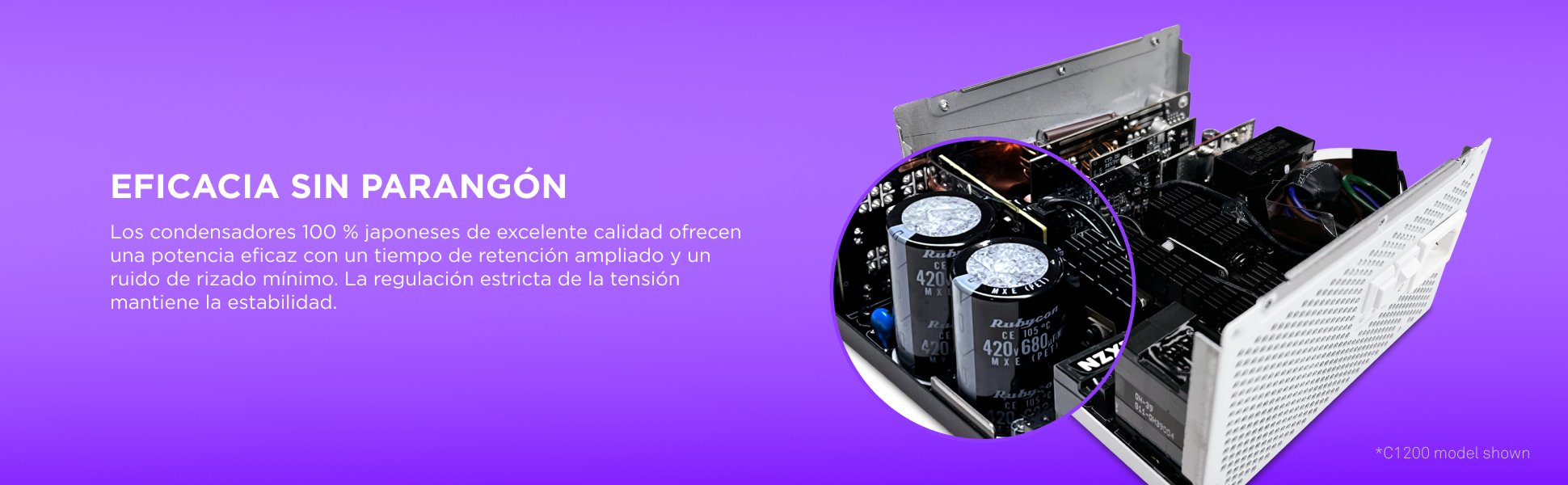 EAN 5056547206271 - NZXT C1200 Gold ATX 3.1 unidad de fuente de alimentación 1200 W 24-pin ATX Blanco imagen 24