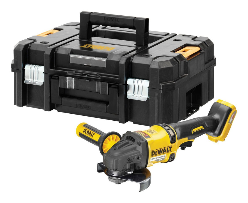EAN 5035048734384 - DeWALT DCG418NT-XJ lijadora portátil Lijadora de banda Negro, Amarillo imagen 3