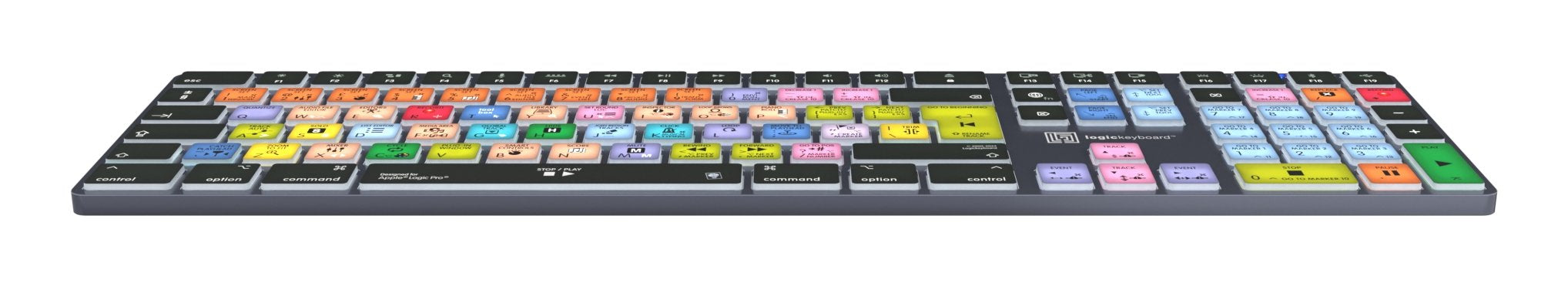 EAN 5707795022303 - Logickeyboard LKB-LOGXP2-TM-UK teclado Oficina Bluetooth QWERTY Inglés Gris, Titanio imagen 7