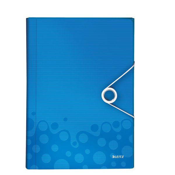 Leitz Carpeta Con Compartimentos Din A4 6-Vías Azul