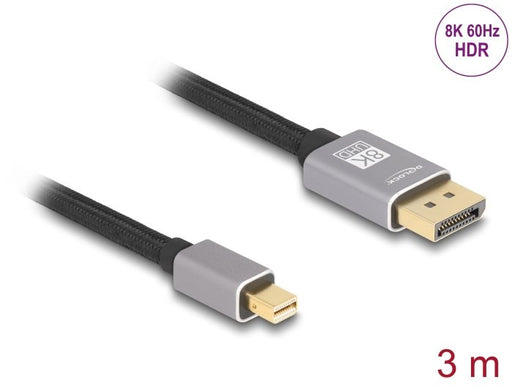 EAN 4043619810932 - DeLOCK 81093 cable DisplayPort 3 m Mini DisplayPort Gris imagen 2