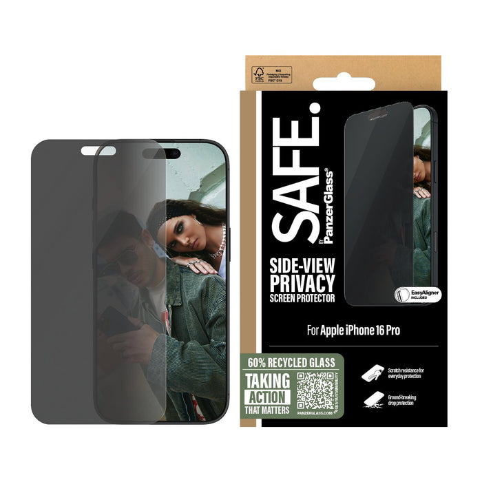 EAN 5715685002700 - PanzerGlass SAFE. by ® Privacy Screen Protector iPhone 16 Pro | Ultra-Wide Fit Protector de pantalla Appl imagen 2