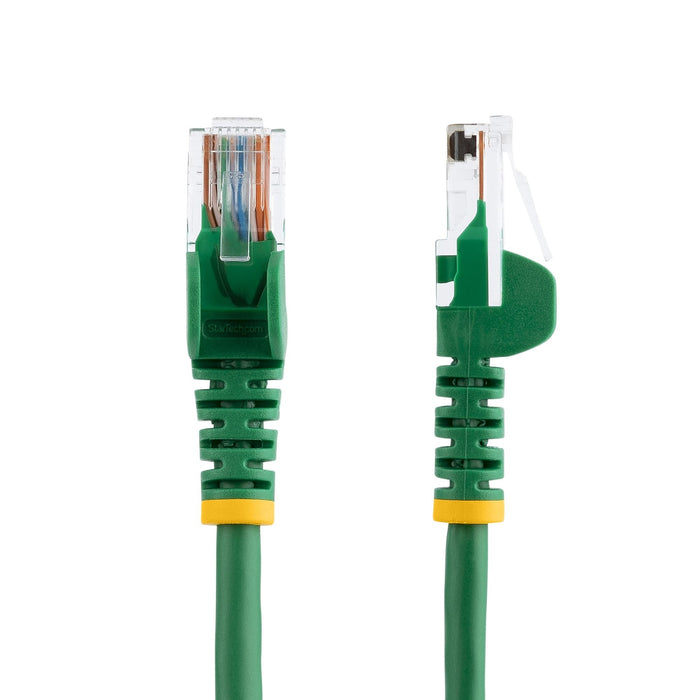 Startech.Com Cable De Red Ethernet Utp Patch Snagless Sin Enganches Cat5e Cat 5e Rj45 Cable De Interconexión Rj-45 (M) A Rj-45 (M) 2 M Utp Cat 5e Moldeado Sin Enganches Verde