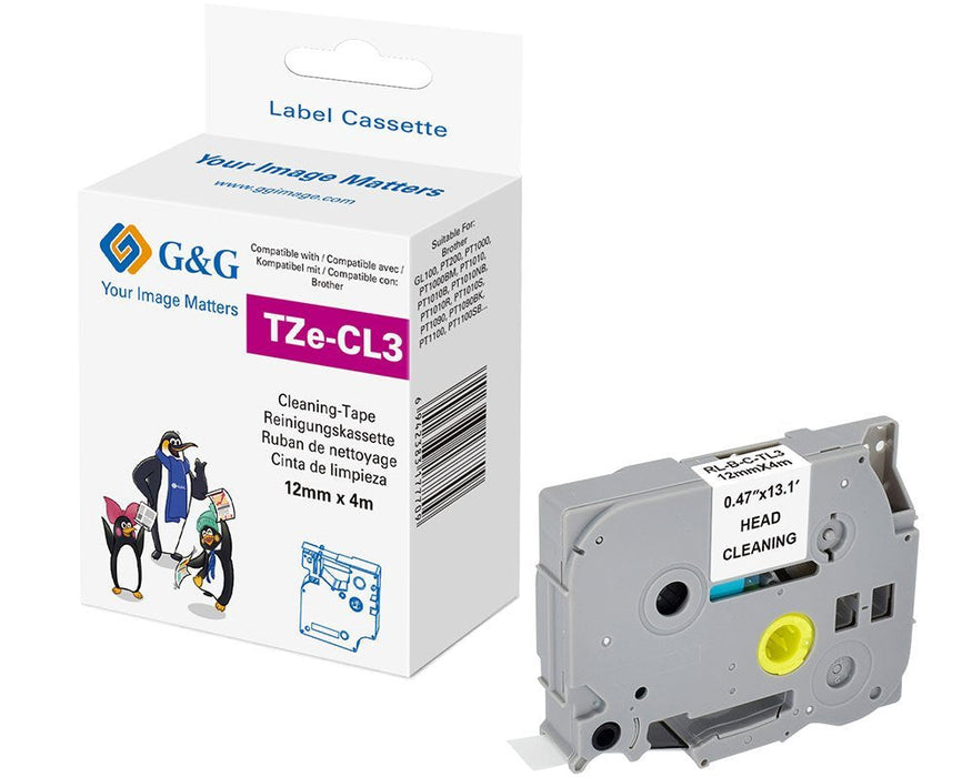 G&G Reinigungskassette Compatible Con Brother Tze-Cl3