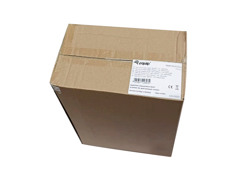 EAN 4015867228074 - Equip 635510 cable de red Blanco 1 m Cat6 S/FTP (S-STP) imagen 4