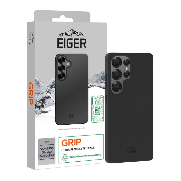 Eiger Grip Case Galaxy S25 Ultra Schwarz