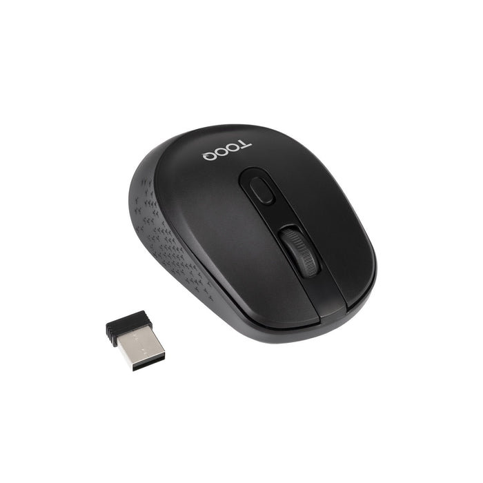 Ratón Inalámbrico Tooq Tqmw-1101-B Hasta 1600 Dpi