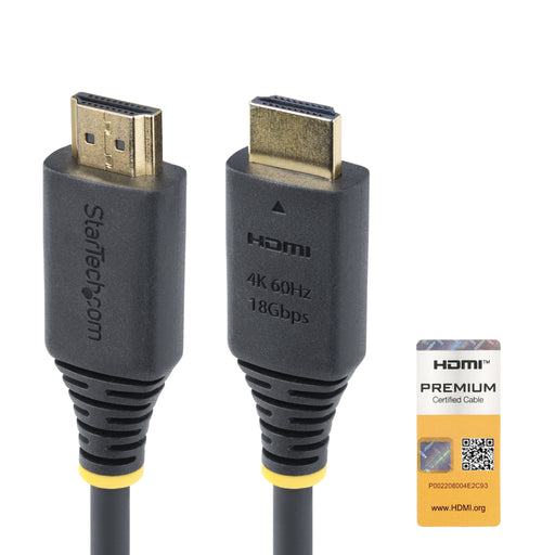 EAN 0065030910521 - StarTech.com HDMI2-CABLE-4K60-3M cable HDMI HDMI tipo A (Estándar) Negro imagen 1
