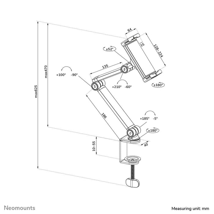 EAN 8717371440169 - Neomounts DS15-545BL1 soporte de seguridad para tabletas Negro 32,8 cm (12.9") imagen 20