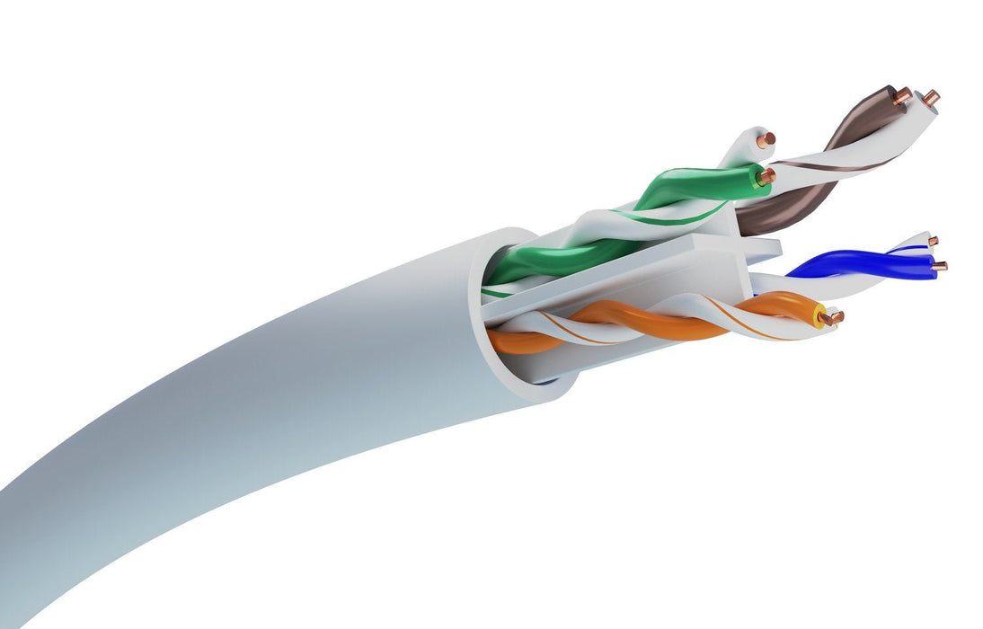 Cable De Red Extralink Cat6 Utp (U/Utp) V2 Indoor Twisted Pair 100m