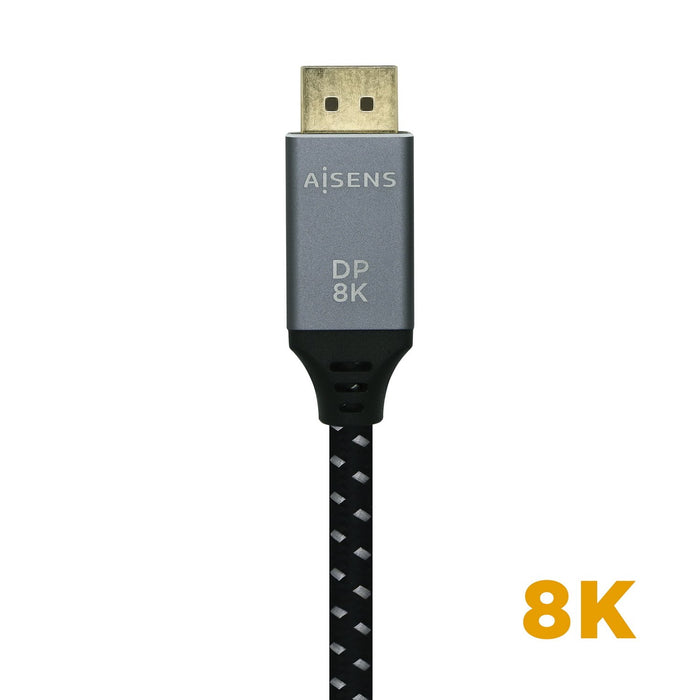 EAN 8436574704730 - AISENS A149-0437 cable DisplayPort 2 m Negro, Gris imagen 4