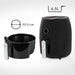 EAN 8713016076182 - Princess 182025 Sencillo 4,5 L Independiente 1500 W Freidora de aire caliente Negro imagen 48