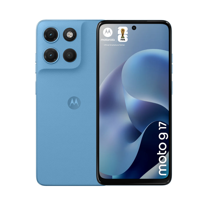 Motorola Moto G17 4g 4 128 Gb Android 15 Dual Sim Smartphone Alaskan Blue