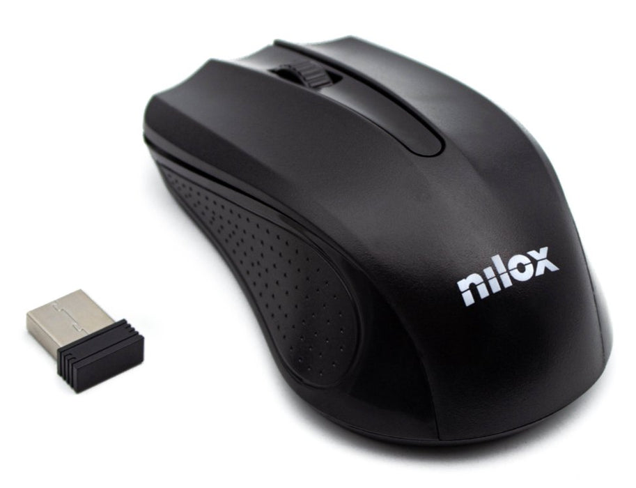 EAN 8436556146152 - Nilox NXKMWE0001 teclado Ratón incluido Universal RF inalámbrico QWERTY Español Negro imagen 12