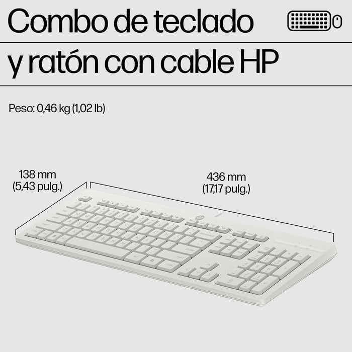 Hp 225 Wired Mouse And Kb G2