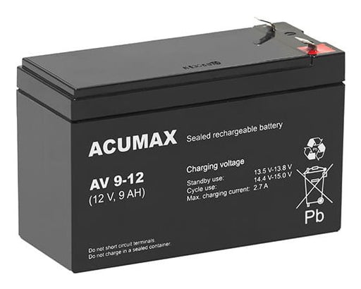 EAN 5902367801809 - EMU Electronic AV 9-12 T2 VRLA AGM 12 V 9 Ah imagen 1