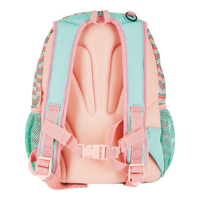 Herlitz Rookie Sweet Jungle Mochila Escolar Verde, Durazno Poliéster
