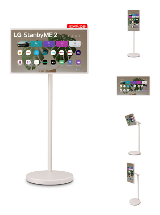 Smart Monitor Portátil Lg 27lx6tdga Stanbyme2 27' Qhd Smart Tv