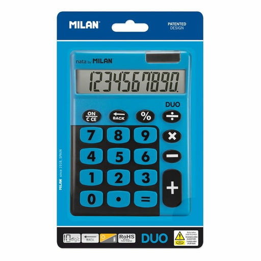 EAN 8411574045038 - Milan Duo calculadora Escritorio Calculadora básica Azul imagen 2
