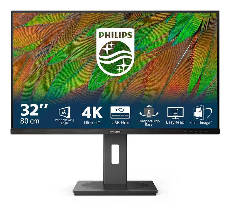 EAN 8721038001235 - Philips 3000 series 32B1N3800/00 pantalla para PC 80 cm (31.5") 3840 x 2160 Pixeles 4K Ultra HD LCD Negro imagen 3