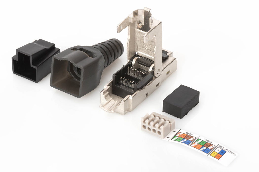 EAN 4016032392231 - Digitus DN-93631 conector RJ-45 Acero inoxidable imagen 5