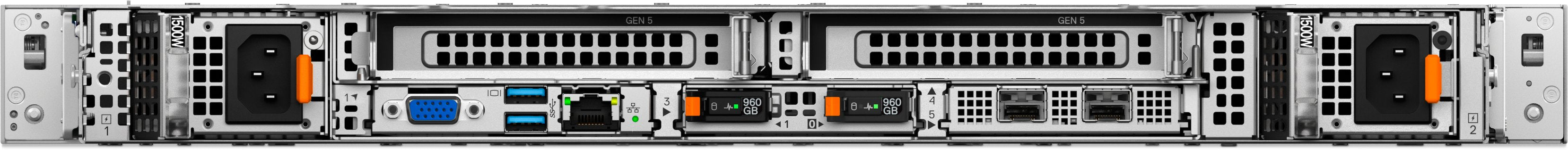 Dell Poweredge R470 Smart Selection Intel Xeon 6517p 32gb 2x480gb Ssd Sata 2x1100w H965i 3y Basic Nbd