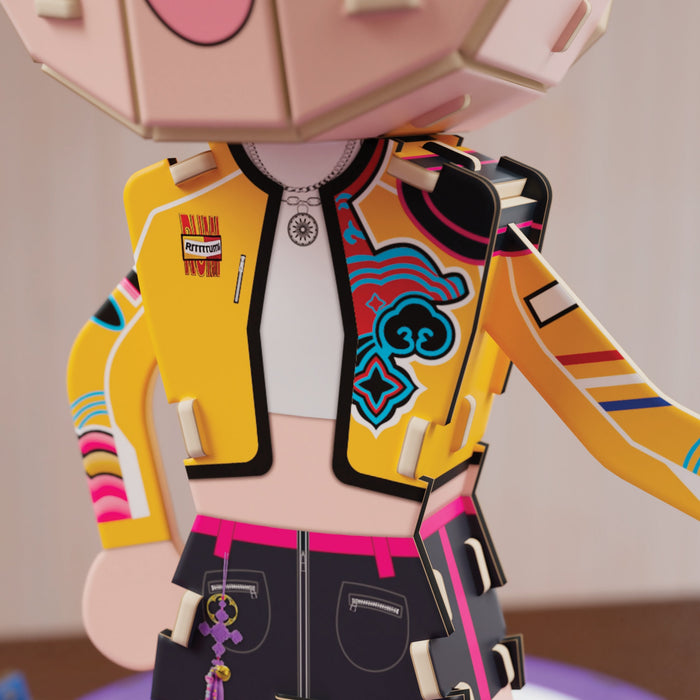 Spinmaster 4d Build - K-Pop Demon Hunters - Huntr/X Chibis, 6078016