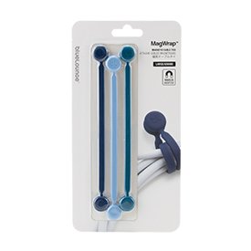 EAN 82032401611 - Bluelounge MagWrap presilla Brida reutilizable Azul 4 pieza(s) imagen 1