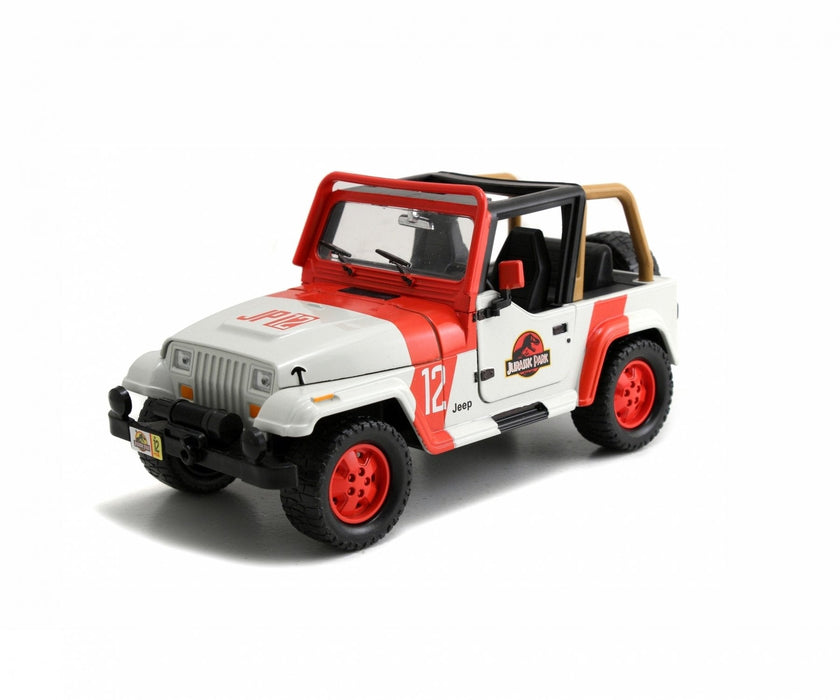 Coche Jeep Wrangler Jurassic Park 1/24