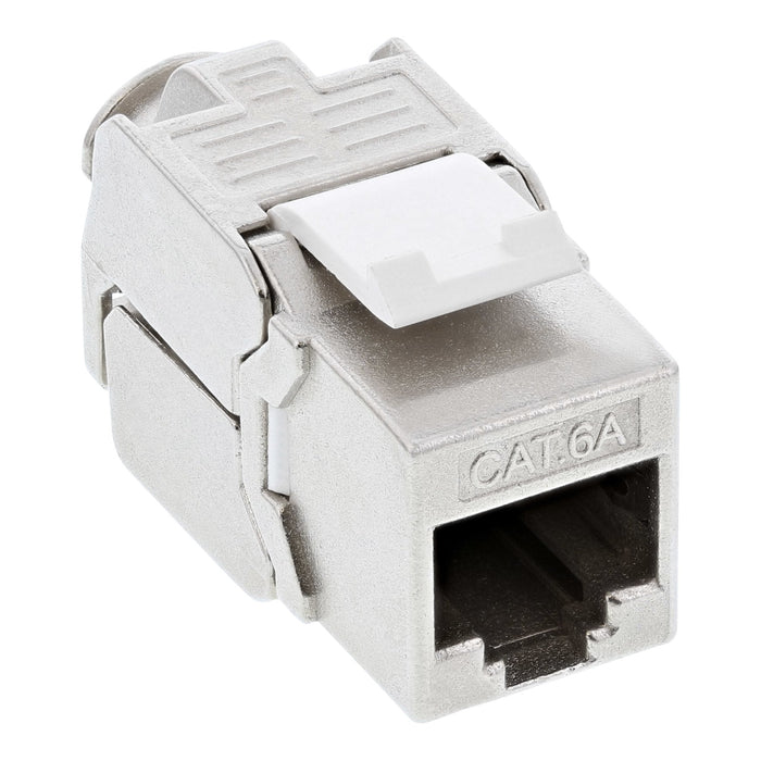 Módulo A Presión Inline Rj45 Keystone Jack Cat.6a