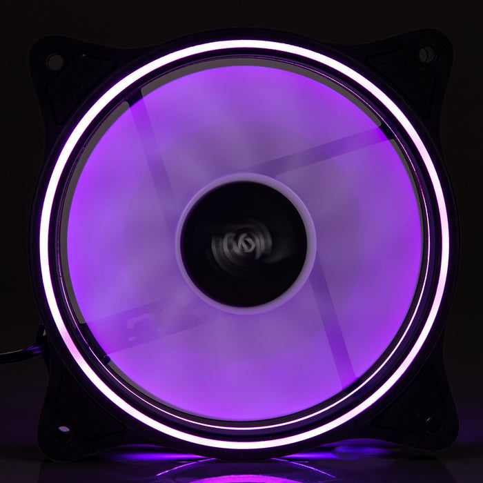 EAN 5901720136091 - Akyga AW-12D-RGB sistema de refrigeración para ordenador Carcasa del ordenador Ventilador 12 cm imagen 9