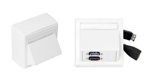EAN 5704174894667 - Vivolink WI221261 toma de corriente HDMI + USB A Blanco imagen 1