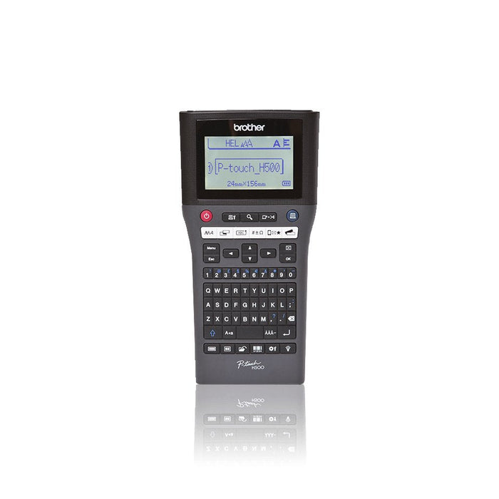 Brother Pth500yp Etiqueteuse Portable Et Connectable Con Teclado Azerty. Hasta 7 Lignesd Impresión. 30mm/Sec.