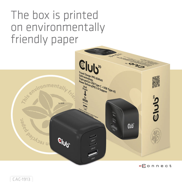 EAN 8719214472658 - CLUB3D CAC-1913 cargador de dispositivo móvil Teléfono móvil, Portátil, Smartphone, Universal Negro Corri imagen 14