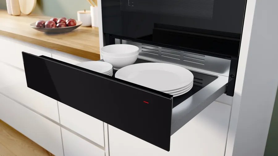 EAN 4242005311804 - Bosch Serie 8 BIC7101B1 cabinete de calefacción 20 L 12 cubiertos Negro imagen 3
