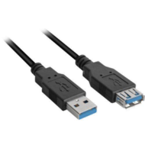 EAN 4044951015672 - Sharkoon 1m, 2xUSB3.0-A cable USB USB 3.2 Gen 1 (3.1 Gen 1) USB A Negro imagen 1