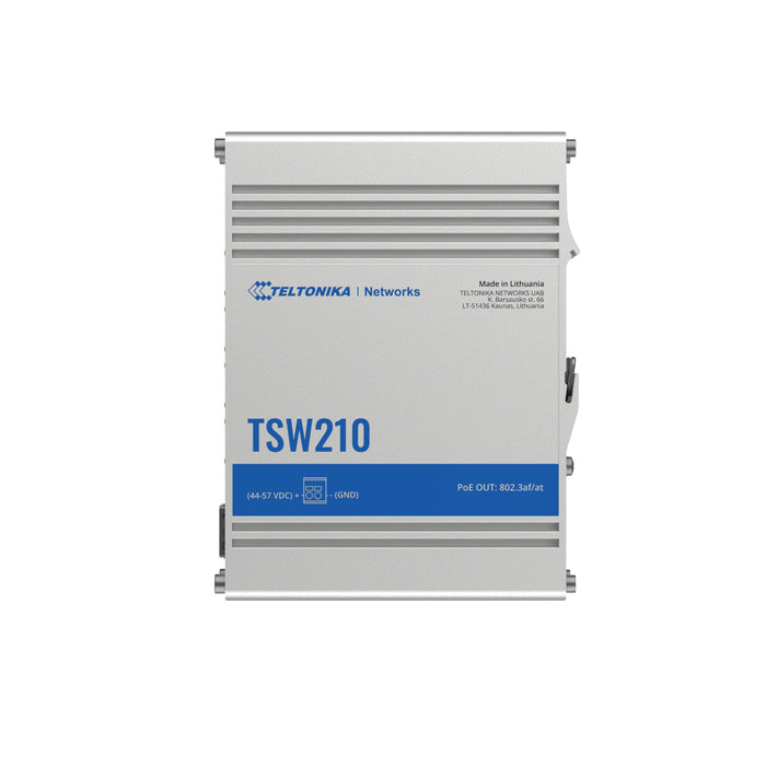 EAN 4779051840243 - Teltonika TSW210 switch No administrado Gigabit Ethernet (10/100/1000) Aluminio imagen 5
