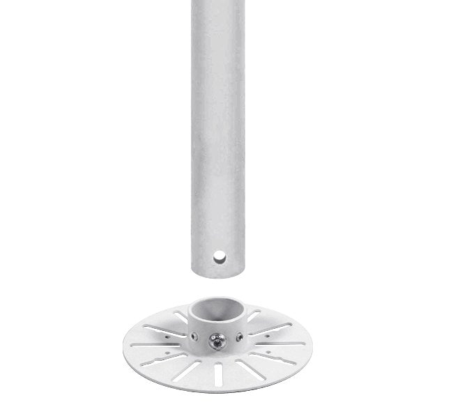 System V - 38mm Pole - 2m ,  White