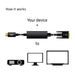 EAN 8719214471231 - CLUB3D cac-1512 5 m USB Tipo C VGA (D-Sub) Negro imagen 3
